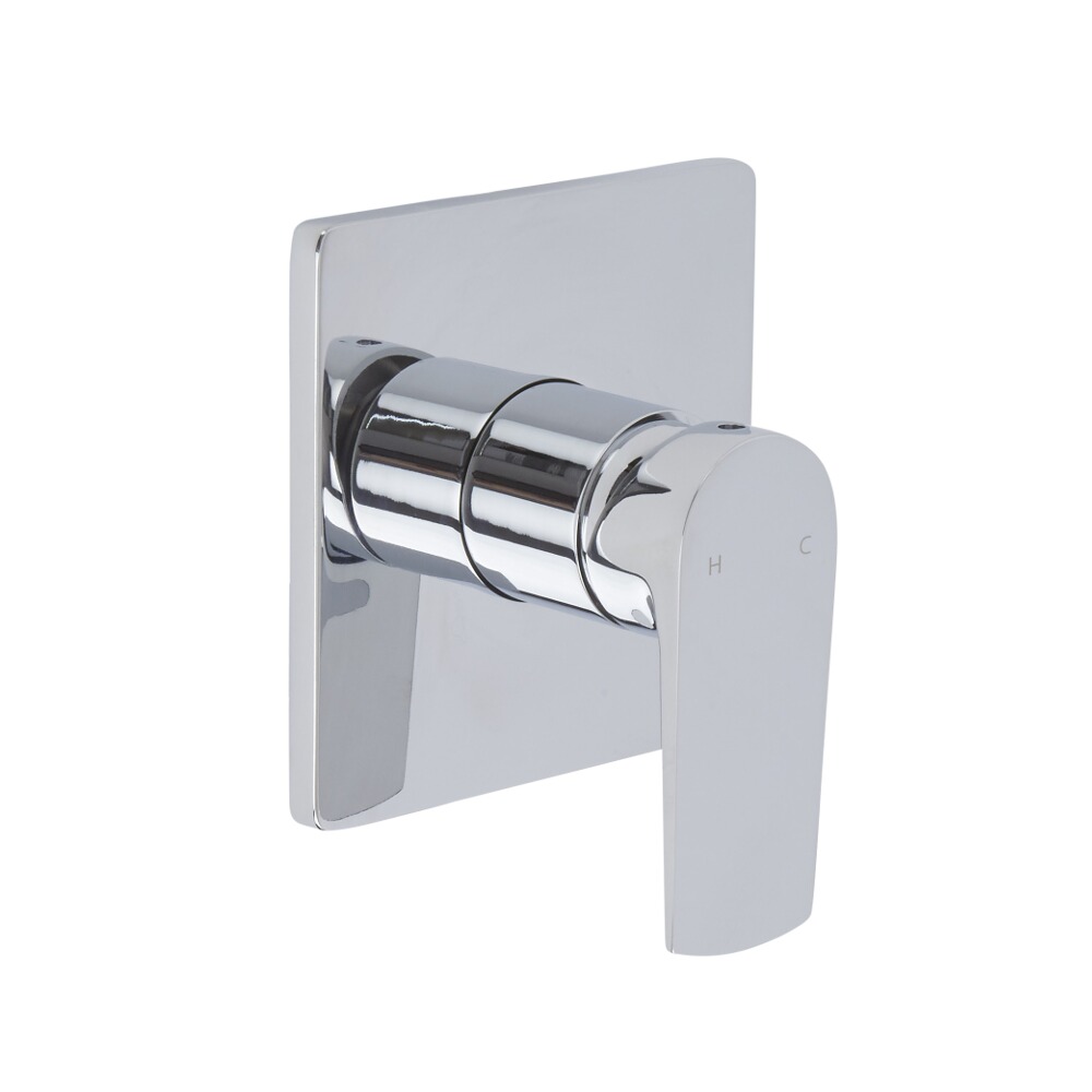 Mezclador de Ducha Manual Moderno de 1 Salida Cromado - Harting