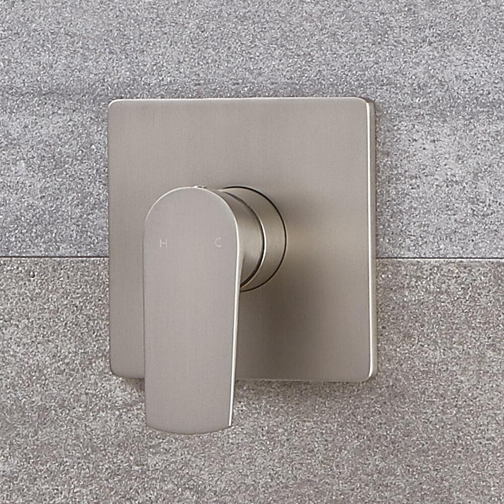 Mezclador de Ducha Manual Moderno de 1 Salida Cromado - Harting