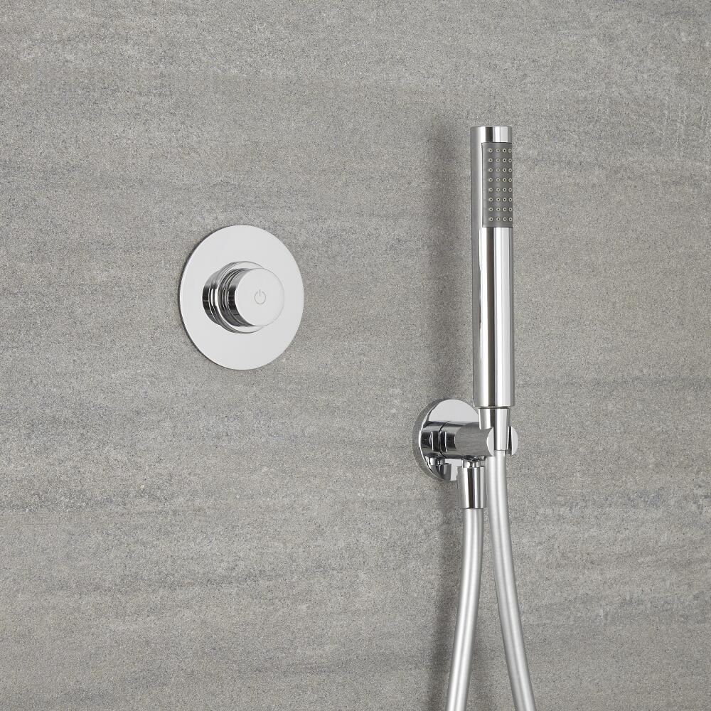 Ducha Digital con Sistema de Control de 1 Salida con Ducha de Mano Redonda - Narus
