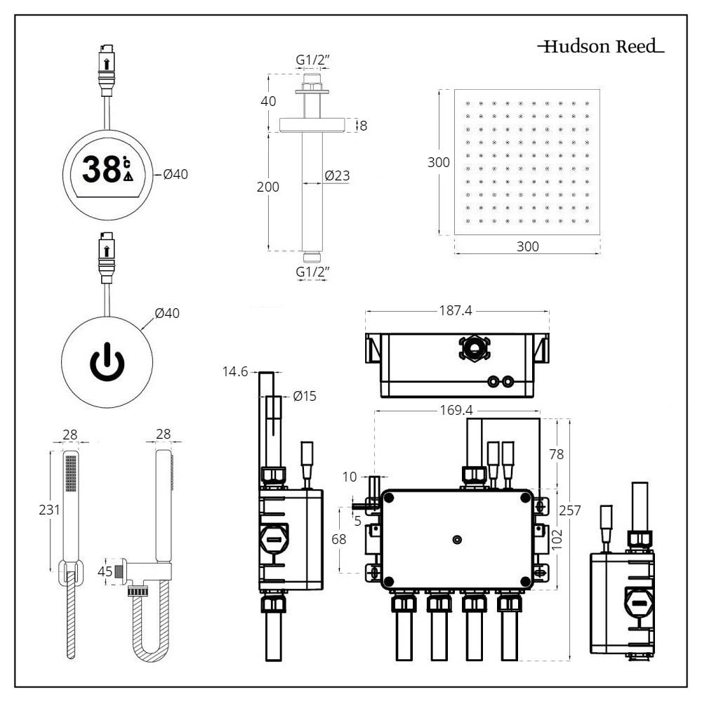 product dimensions