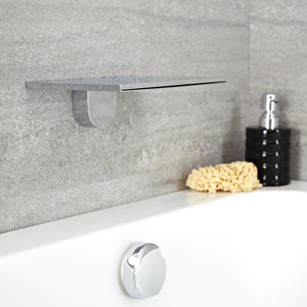 Erogador para Bañera o Ducha con Efecto a Cascada Realizado de Latón Cromado