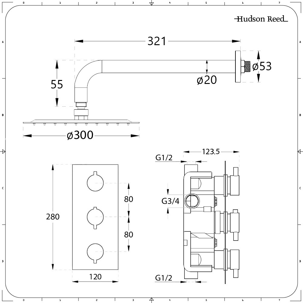 product dimensions