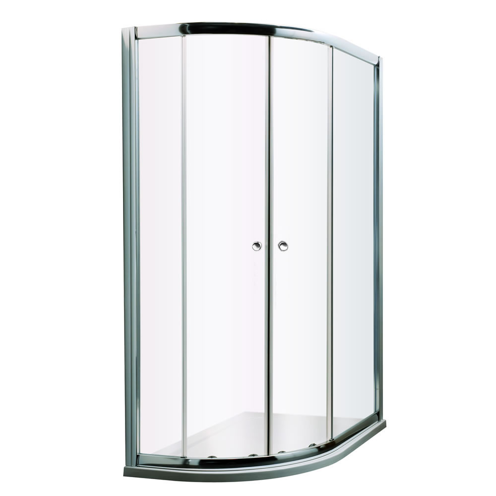 Mampara de Ducha Angular 1200x800x1950 Entrada Izquierda con Plato de Ducha - Hutton