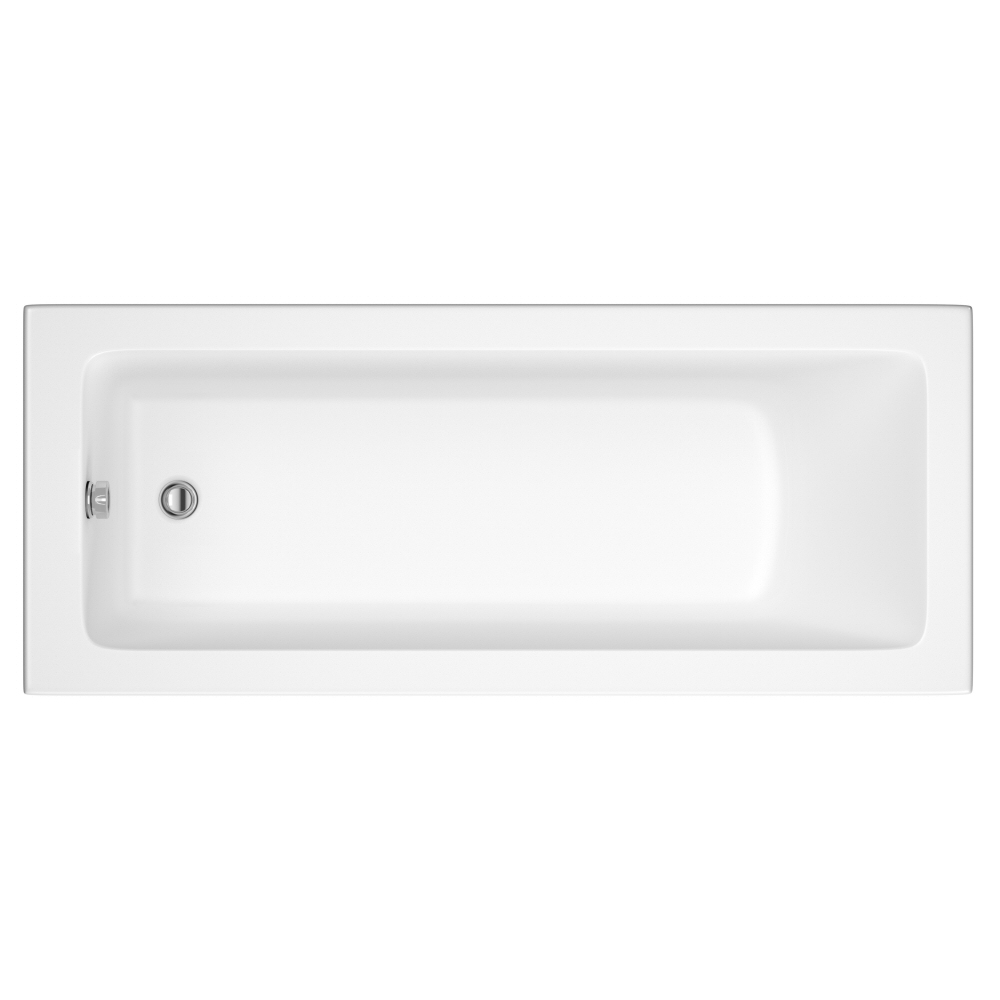 Bañera Rectangular Blanca Sandford – Disponible en Distintas Medidas