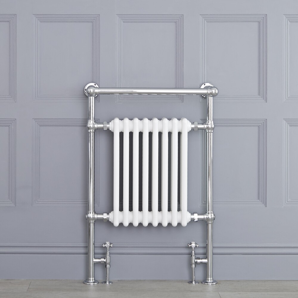 Radiador Toallero Tradicional - Blanco - 930mm x 620mm x 230mm - 775 Vatios - Avon