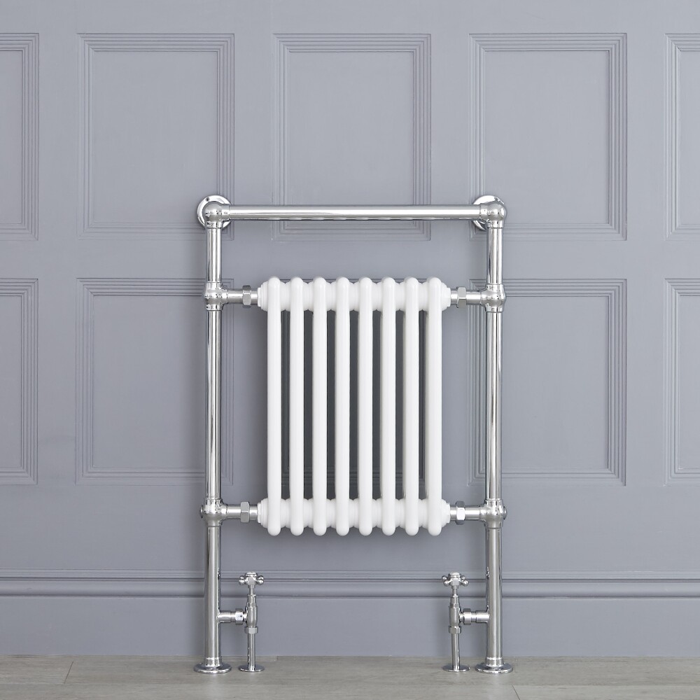 Radiador Toallero Tradicional - Blanco - 930mm x 620mm x 155mm - 751 Vatios - Avon