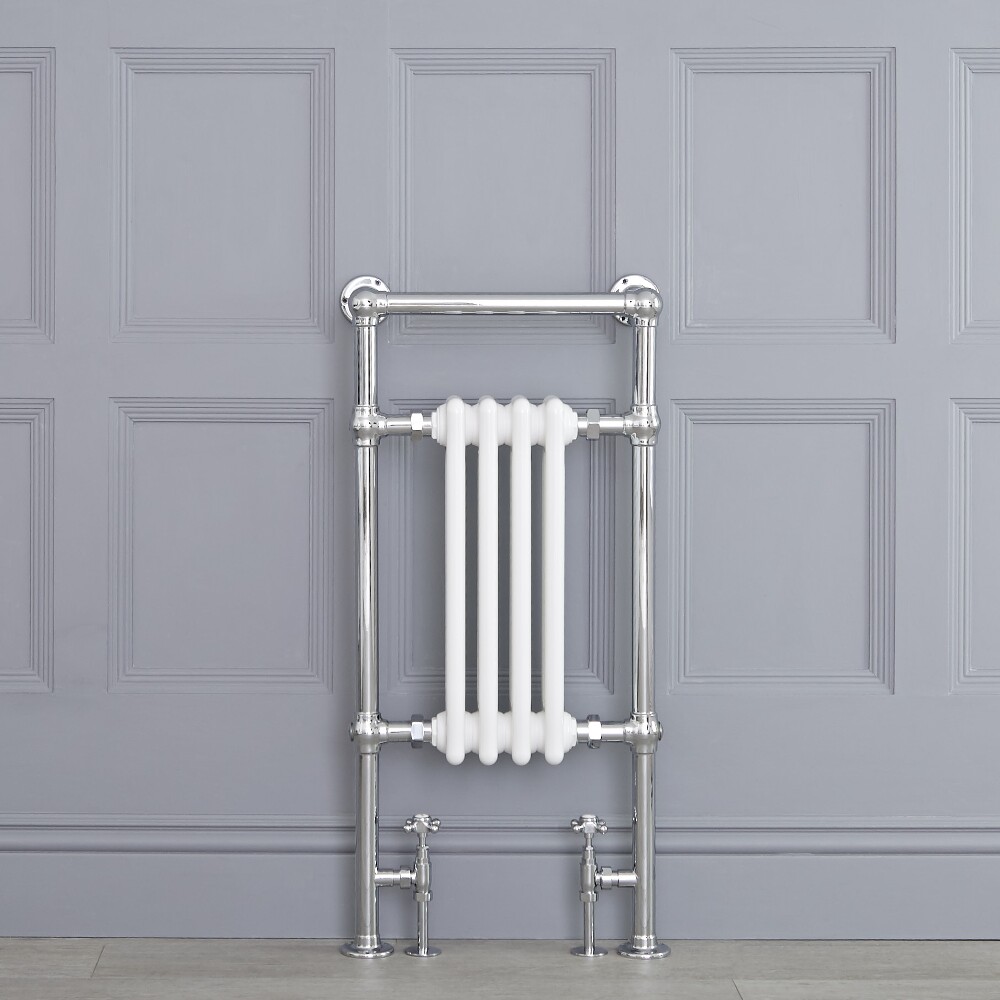 Radiador Toallero Tradicional - Blanco - 930mm x 452mm - 430 Vatios - Avon