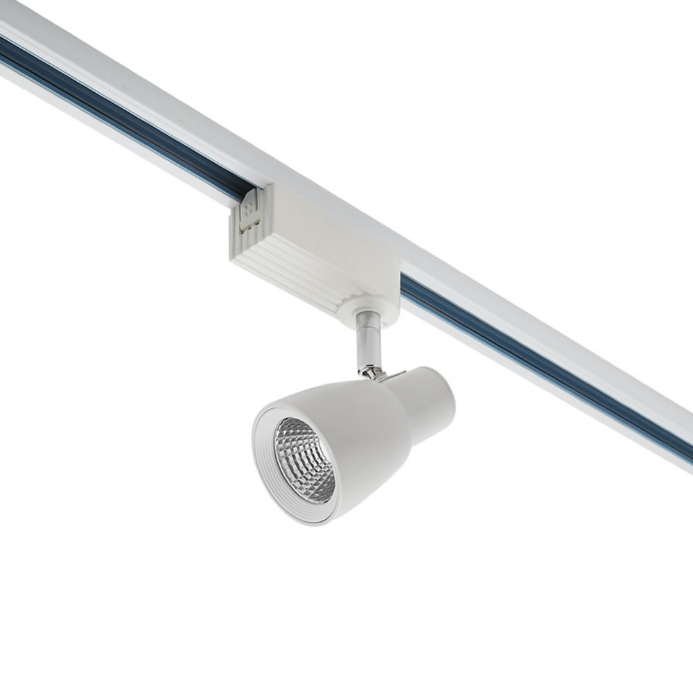 Biard Foco LED para Carril de Techo 10W para Sistemas de 1 Circuito - Blanco