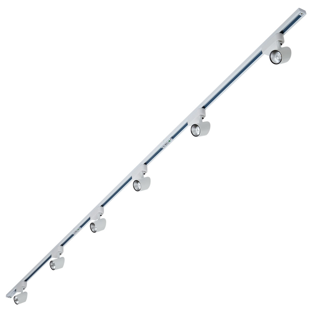 Biard Carril de Techo con 6 luces LED 7W 3 x1m - Blanco