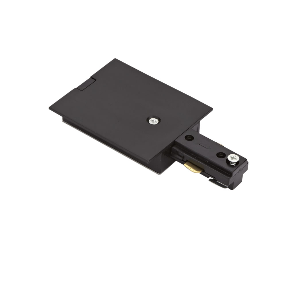 Biard Conector de Alimentación Empotrable Para Sistemas de 3 Circuitos - Negro
