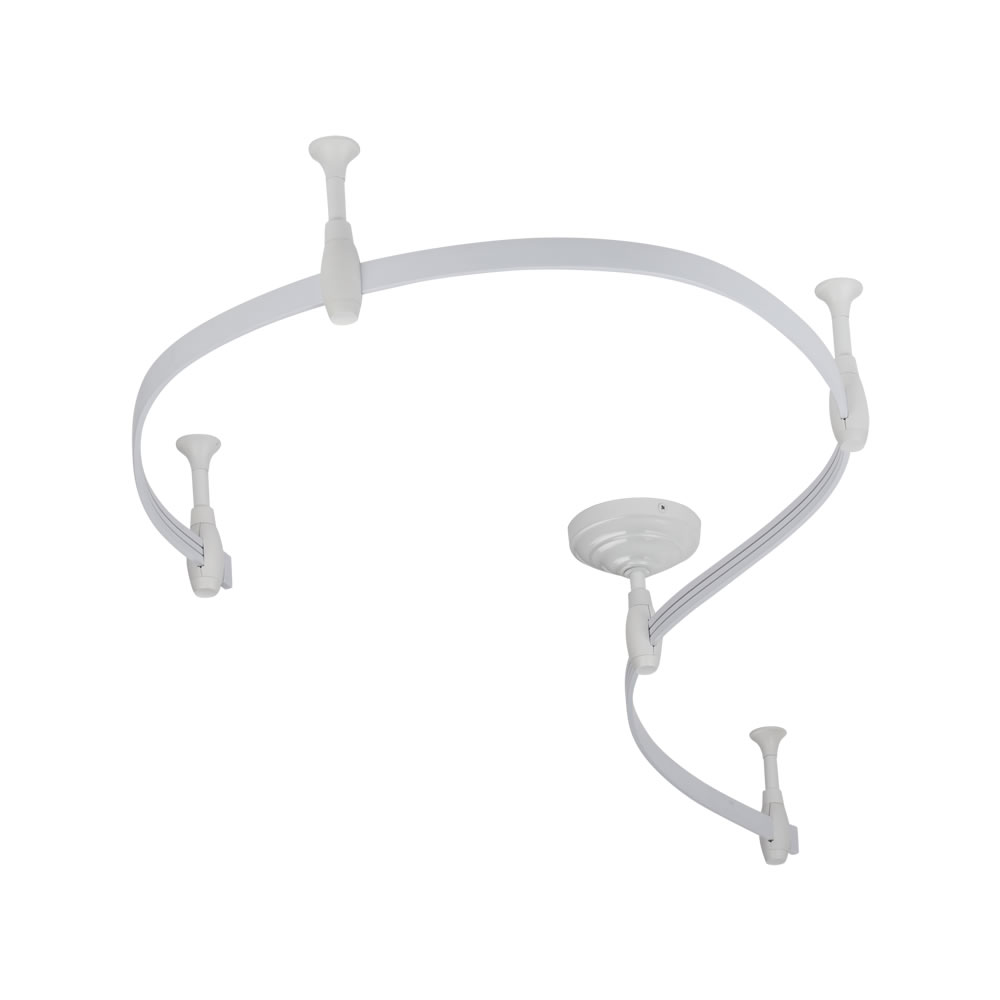 Biard Carril Blanco de 2m Flexible Para Sistema de Rail