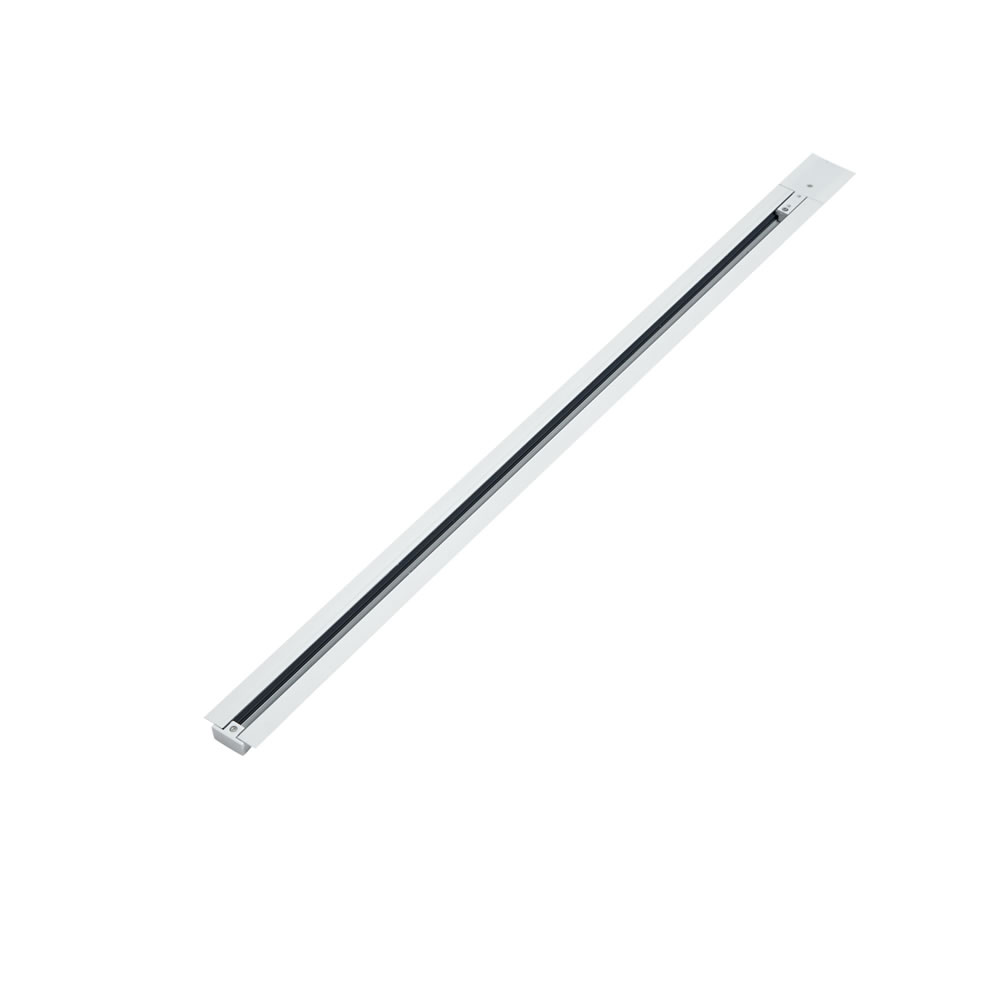 Biard Carril LED Empotrable de 1m Compatible Con Sistemas de 1 Circuito - Blanco