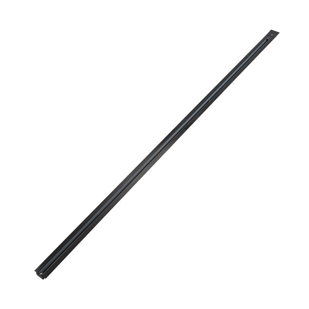 Biard Carril LED Empotrable de 2m Compatible Con Sistemas de 1 Circuito - Negro