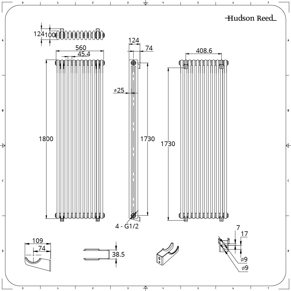 product dimensions