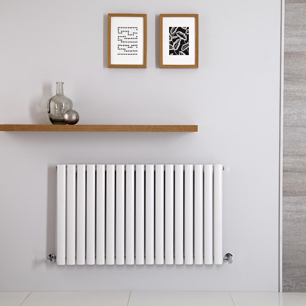 Radiador de Diseño Horizontal - Blanco - 601mm x 1000mm x 78mm - 948 Vatios - Revive