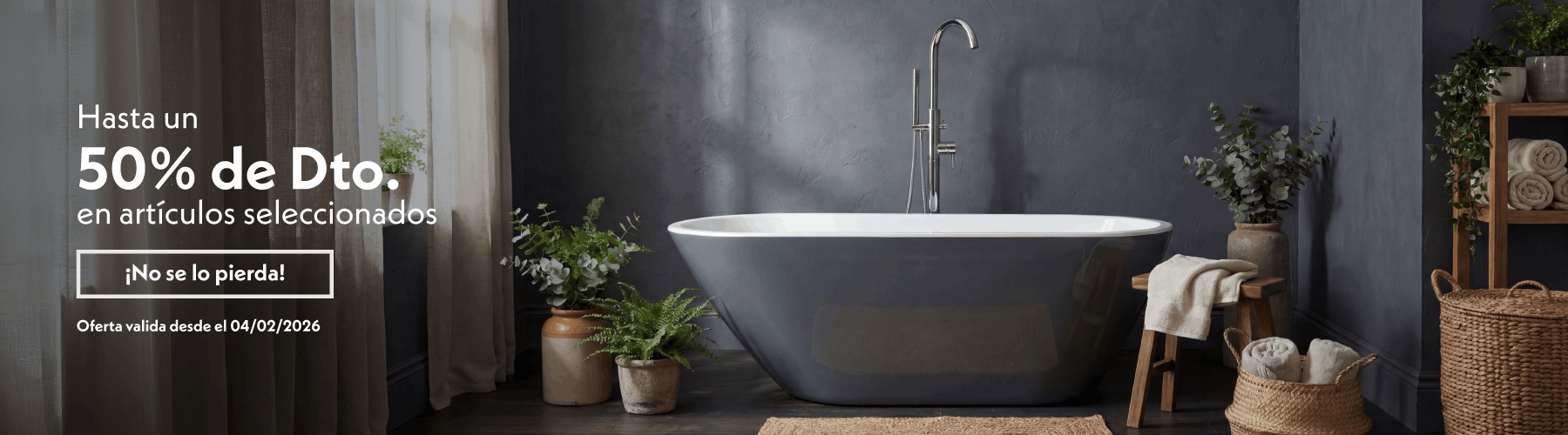 ¡Hasta un 50% de Dto en artículos seleccionados: descúbralo ya mismo!
