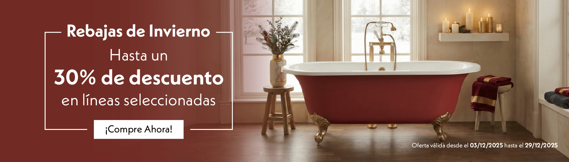 Rebajas de Invierno | Hasta un 30% de descuento en líneas seleccionadas